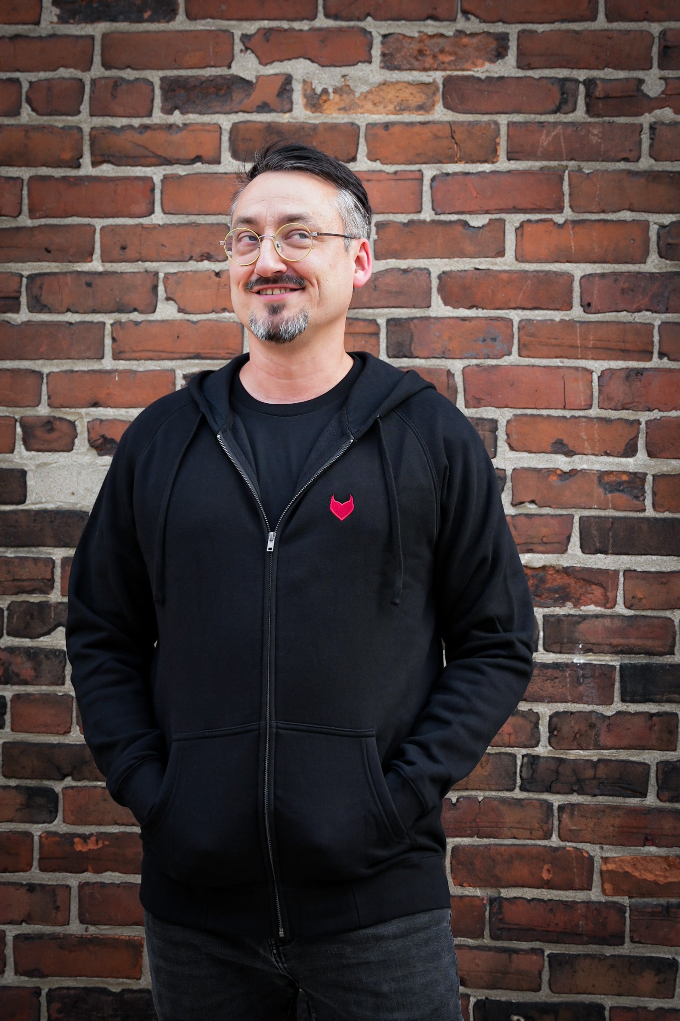 Devil Heart Zip-Up Hoodie