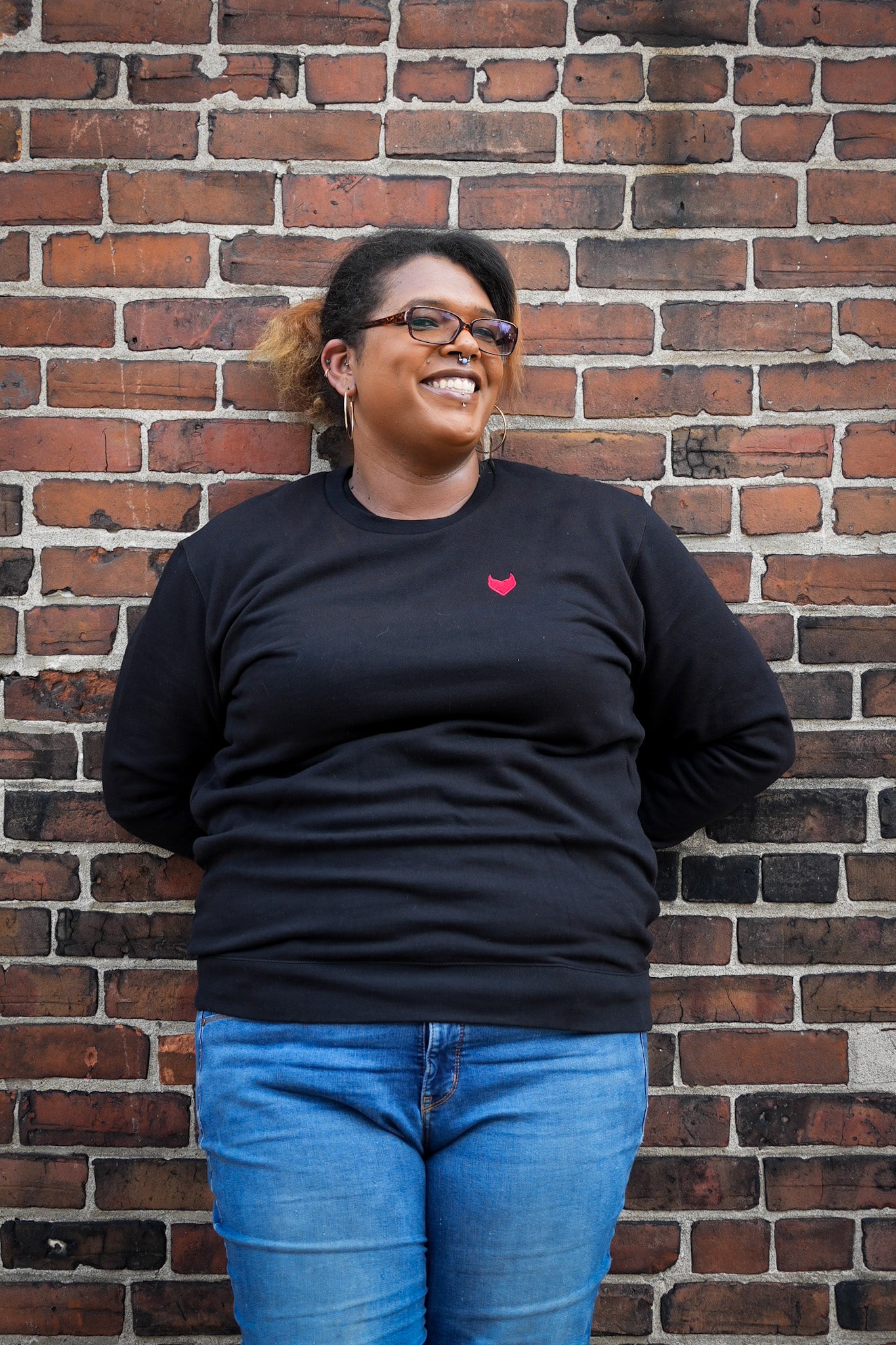 Devil Heart Crew Neck Sweatshirt – KinkyTease